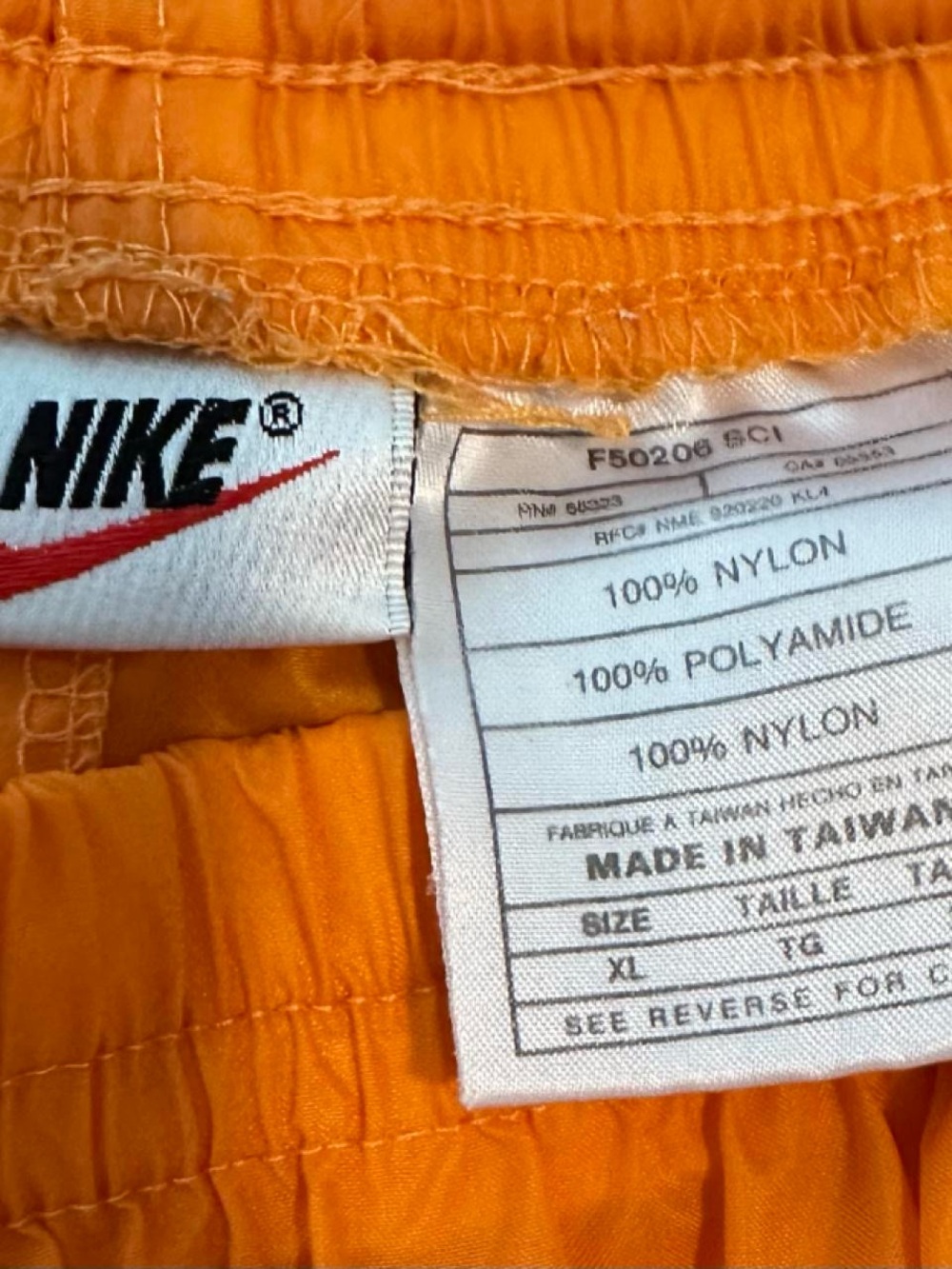 Vintage Nike Pants Orange track